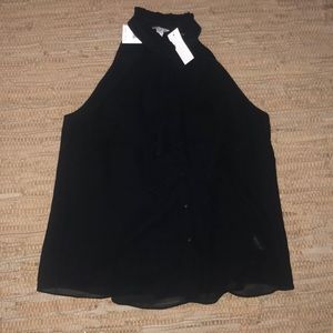 Naked Zebra sleeveless blouse. NWT